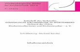 Württembergische Blätter für Kirchenmusik  · PDF fileBach, Johann Sebastian: Chaconne BWV 1004. Arrangement für Orgel solo von Matthias Keller