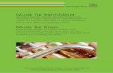 Musik für Blechbläser Music for Brass - Merseburger · PDF fileBlechbläser / Brass 3 Zipp, Friedrich (1914–1997) Vier kleine Choralpartiten für Bläser (2 Tr / 2 Pos) EM 1964