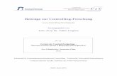 Beiträge zur Controlling-Forschung - KLUEDO · PDF fileBeiträge zur Controlling-Forschung ... Capital budgeting or investment decisions have an essential influence on companies’