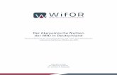 Der ökonomische Nutzen der ARD in · PDF fileManagement Summary 2 1,68 und war 2,8-mal höher als der Multiplikator der eigenen Branche Audiovisuelle Medien und Rundfunkveranstalter;