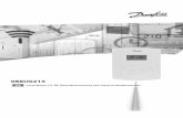088U0215 - Lösungen | Danfosswaerme.danfoss.com/PCMPDF/CF-RF_VIUHR403_hi-res.pdf · Instruktion CF-RF Raumthermostat mit Infrarot-Bodenfühler 8. Fehlersuche Fehleranzeige Mögliche