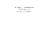 Dr.-Ing. Klaus Herzog - Technische Hochschule Mittelhessen · PDF fileKraftfahrzeugantriebe 4 Getriebe und Wandler Herzog Überblick 4.1 Wandler