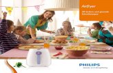 Airfryer - Willkommen bei Philips · PDF fileSie können im Airfryer auch andere leckere Gerichte zubereiten, wie z. B. Chicken Nuggets, Fischstäbchen oder Hackbällchen. Nutzen Sie