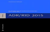 Ein Überblick über die beschlossenen Änderungen zum 1 ... · PDF fileEin Überblick über die beschlossenen Änderungen zum 1. Januar 2015 Praxiswissen Gefahrgut ADR/RID 2015 Frank-Georg