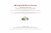 Repetitorium - Rubimed AG · PDF fileRepetitorium Medikamente der Psychosomatischen Energetik Emvita®, Chavita®, Chavita® Plus, Anxiovita®, Neurovita®, Simvita®, Paravita®,