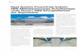 Opel Austria Powertrain bekam ABB Mittelspannungs ... · PDF fileABB Technik 4/2002 61 «Wir haben mit ABB immer gute Erfah-rungen gemacht und daher den Bau einer neuen Schaltanlage
