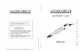 0D 0 GB 0F 0I 0E NL aD 0S Manual 0cz 0 TR - Re-Indownloads.cdn.re-in.de/800000-824999/800864-an-01-ml-Proxxon_Mi… · PROXXON-Erzeugnisse werden nach der Fertigung Stück für Stück