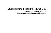 ZoomText 10.1 User Guide Addendum - ??Web viewZoomText 10.1 untersttzt die Kernanwendungen in Microsoft Office 2013 einschlielich Word, ... (RAM): 2 GB. Empfohlen: 4 GB oder ... dass