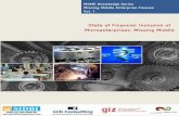 State of Financial Inclusion of Microenterprises: Missing ... · PDF fileState of Financial Inclusion of Microenterprises: Missing Middle . ... State of Financial Inclusion of Microenterprises
