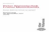 Peter Simonischek Franui Musicbanda · PDF file4 Gran Divertimento – Erik Satie: »Tyrolienne turque«, Nr. 1 aus »Croquis et agaceries d’un gros bonhomme en bois« (1913) –