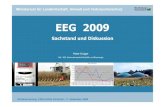 EEG2009 Krüger LU-MV - · PDF fileMinisterium für Landwirtschaft, Umwelt und Verbraucherschutz Winterschulung, PAHLHUUS Zarrentin, 11. Dezember 2008 EEG 2009 - Sachstand und Diskussion