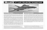 F-14A BLACK TOMCAT - cmc- · PDF file®F-14A BLACK TOMCAT 04029-0389 ©2004 BY REVELL GmbH & CO. KG PRINTED IN GERMANY F-14A BLACK TOMCAT F-14A BLACK TOMCAT Die zweisitzige F-14 Tomcat