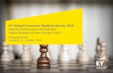 EY Global Consumer Banking Survey · PDF fileSeite 3 Hintergrund und Ziele der Studie Alle zwei Jahre veröffentlicht EY eine Studie mit Fokus auf das Retail Banking –die Global