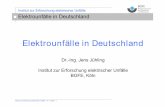 Elektrounfälle in Deutschland - ffe-emf.de · PDF fileMicrosoft PowerPoint - Jühling.ppt Author: Helmut Created Date: 11/15/2005 11:35:24 PM