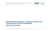 Folien zum Vortrag: Psychische Erkrankungen –Ursachen ... · PDF fileLVR Klinikum Düsseldorf –Kliniken der Heinrich-Heine-Universität Düsseldorf Klinik und Poliklinik für Psychiatrie