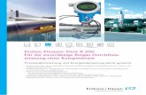 Proline Prosonic Flow B 200 Für die zuverlässige Biogas ... · PDF fileHAASE Energietechnik AG, Neumünster Prozessüberwachung und Energiebilanzierung leicht gemacht Proline Prosonic
