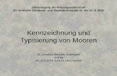 Kennzeichnung und Tysierung von Mooren - afsv.de · PDF filegrundwasserernährten Moore sauer, oder basenreich oder kalkhaltig sein. Hydrogenetische Moortypen und ihre Wasserversorgung
