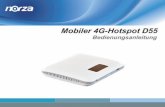 Mobiler 4G-Hotspot D55 - media.  â€ Mobiler 4Gâ€Hotspot D55 3 Erste Schritte ber den Norza - Mobiler 4G-Hotspot D55 ber den Norza - Mobiler 4G-Hotspot D55 knnen Sie all