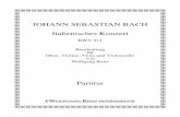 JOHANN SEBASTIAN BACH Italienisches Konzertwolfgang-renz-notendruck.de/downloads/partitur/407__Partitur_und... · JOHANN SEBASTIAN BACH Italienisches Konzert BWV 971 Bearbeitung für