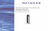 N600 Wireless Dual Band Gigabit Router WNDR3700v4 · PDF file350 East Plumeria Drive San Jose, CA 95134 USA Dezember 2012 202-11218-01 v1.0 N600 Wireless Dual Band Gigabit Router WNDR3700v4.