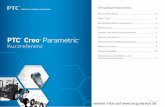 Kurzreferenz - PTC Software und Dienstleistungen vom ...mcg-service.de/pdf/Creo_Parametric_3_Kurzreferenz.pdf · Seite 3 von 13 | PTC Creo Parametric Kurzreferenz PTC.com PTC Creo