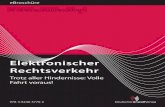 eBroschüre Dr. Wolfram Viefhues (Hrsg.) · PDF fileDeutscher AnwaltVerlag eBroschüre Elektronischer Rechtsverkehr Trotz aller Hindernisse: Volle Fahrt voraus! Dr. Wolfram Viefhues
