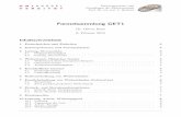 FormelsammlungGET1 - Universität Kassel: Aktuelles · PDF fileel.Leitwert G Siemens Sbzw. AV−1 Kapazität C Farad Fbzw. AsV−1 ... Induktivität L Henry Hbzw. VsA−1 2 ZehnerpotenzenundVorsatzzeichen