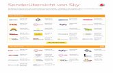 Senderübersicht von Sky - · PDF fileSenderübersicht von Sky Die Pakete von Sky können über unsere kostenlose Hotline 0 800 – 10 70 333, in den Vodafone-Shops, im Fachhandel