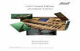 Premium Voices Anleitung - orgel-live.de · PDF file-Solo-Violine – Ob „Schindlers Liste“ oder andere orchestrale Stücke mit Solovioline. Die
