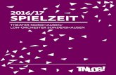 2016/17 Spielzeit - Nordhäuser · PDF filedracula Musical von Frank Wildhorn 31. März 2017, Theater Nordhausen, Großes Haus SeITe 16 der Sturm von William s hakespeare, s eniorentheater