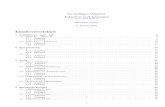 Grundlagen Algebra - Aufgaben und Lsungen  Algebra Aufgaben und Lsungen   Klemens Fersch 6. Januar 2013 Inhaltsverzeichnis 1 Primfaktoren - ggT - kgV 2 1.1 ggT(a;b