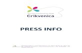 Njemacki -press mapa-310114 - · PDF fileWILLKOMMEN Willkommen an der Riviera Crikvenica, einer Region mit besonderem Charme, zahlreichen Spuren der Antike, einem traditionsreichen