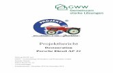 Projektbericht - Stiftung · PDF fileProjektbericht Porsche-Diesel AP 22 2 Inhaltsverzeichnis 1. Geschichte des Porsche Diesel Schleppers 3 2. Typen / Modelle 3 3. Das Projekt „PPJ