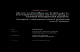 Moderner Workflow zur Erstellung von Frontend-Templates ... · PDF fileLena Basedow Prof. Dr. Roland Riempp (1. Betreuer) Yannick Herzog, B. Sc. (2. Betreuer) Hochschule Offenburg