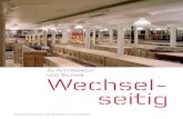 Zu Architektur und Technik Wechsel- seitig · PDF fileWechsel-seitig Zu Architektur und Technik Markus Wassmer, Florian Fischer, Ueli Zbinden