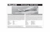 Boeing 747-200 - manuals.hobbico.commanuals.hobbico.com/rvl/80-3999.pdf · Boeing 747-200 03999-0389 2011 BY REVELL GmbH & Co. KG PRINTED IN GERMANY Boeing 747-200 Boeing 747-200