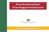 Geographie - Bildungsserver Sachsen-Anhalt · PDF fileProzesse wie Globalisierung, Zusammenarbeit in Europa, Bevölkerungs-dynamik, Klimawandel und Naturereignisse, Ressourcenkonflikte