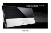High-High-End. - hifi-im- · PDF file02 Voluminöser Klang, perfekte Brillanz, edles Design: Erleben Sie mit dem Loewe Reference ID die neuen Maßstäbe von Smart Home Entertainment