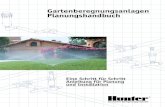 Gartenberegnungsanlagen Planungshandbuch - Hunter · PDF filePGP® große Bereiche — (8 bis 12 m Abstand) I-20-Ultra große Bereiche — (8 bis 12 m Abstand) BEISPIEL Auschlussleistung