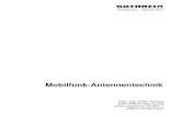 Mobilfunk-Antennentechnik · PDF file3.6 VSWR/Rückflußdämpfung S - 6 3.7 Mechanische Vorgaben S - 6 4. Feststationsantennen S - 7 4.1 Rundstrahler S - 7