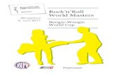 World Masters 2010 - · PDF fileTanzpaare Rock’n’Roll World Masters Juni 2010 Boogie-Woogie World Cup 8 Startliste Rock'n'Roll World Masters Tanzpaare 1 NOLL Horst - KRONSTEINER