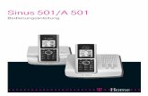 Sinus 501/A 501 / deutsch / A31008-M1 906-A151-3-19 ... · PDF fileRufen Sie uns an unter freecall 0800 330 1000. Telefon in Betrieb nehmen 7 Sinus 501/A 501 / deutsch / A31008-M1906-A151-3-19