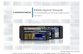 HDS Gen2 Touch Installationshandbuch - busse · PDF file2 | Konformitätserklärung. Lowrance HDS-7, HDS-9 und HDS-12 Gen2 Touch: • entsprechen den technischen Standards gemäß