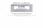 BEM 10 - KraBaTrä - · PDF fileHandbuch BEM 10 - Stand 29.10.2001 3 1. Leistungen des Programms Das in der Version 2 vorliegende Programm BEM10 ermöglicht die statische Berechnung