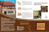 Das Peterhanshaus John-Bauer-Museum · PDF fileJohn-Bauer-Museum Ebenhausen Hören Sehen Erleben Dieses geschichtsträchtige und ortsbildprägende Gebäude ist bereits im Jahr 1707