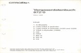 Vergaserhandbuch -   Vergaserdatenbuch 872-0 Mrz 1984 Inhalt A-Modelle . LNA/VISA 2-Zylinder 2 3. LNA/VISA 4-Zylinder (1120 und 1220) VISA 4-Zylinder (1360)
