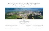 Entwicklung der Siedlungsgebiete und der ... · PDF fileKulturlandschaftswandel Rapperswil-Jona 1. Einleitung Im Rahmen unserer Projektarbeit im zweiten Semester der Studiengänge