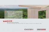 Massive Bauelemente - derix.de re_2015_Web.pdf · PDF fileBauen mit Brettsperrholz Effizientes Bauen mit großformatigen, tragenden Bauteilen für Dach, Decke und Wand 2 X-LAM ist