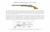 DER COLT NAVY 1851 - homepage-baukasten- colt navy...DER COLT NAVY 1851 by Ike Godsey Was gibt es ber eine Waffe zu sagen, die schon X-mal beschrieben wurde und Zig-mal in einschlgigen