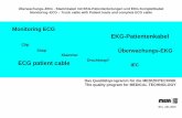 EKG-Patientenkabel - · PDF fileEKG-Stammkabel zum Anschluss von EKG-Patientenleitungen ... MAC-Lab, Cath Lab, Datex-Ohmeda M-Prestn & “E” modules 3-adrig Klammer, 3-lead clip,